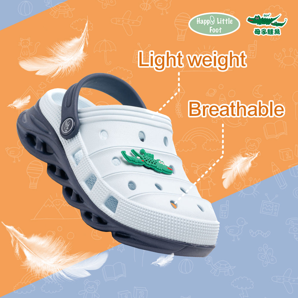 Taiwan B&M 母子鳄鱼 Kids perfect slip-on sandals BD 6090