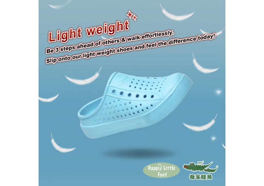 Taiwan B&M 母子鳄鱼 Light weight breathable shoes BCU 5206