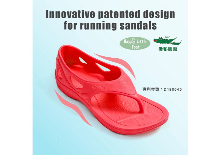 Taiwan B&M 母子鳄鱼 Running Y Sandal (with backing) BCU 5568