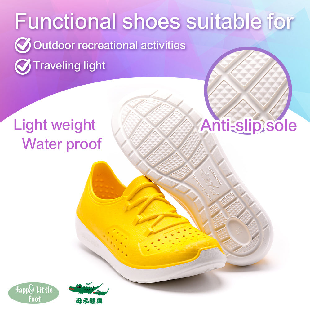Taiwan B&M 母子鳄鱼 Semi-casual waterproof shoes BCU 7712