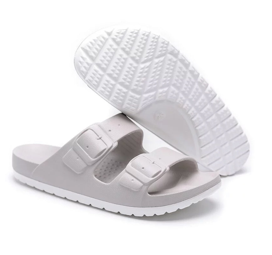Taiwan B&M 母子鳄鱼 Two-colour tone sandals for casual wear BCU 5829 (Highly recommended product)