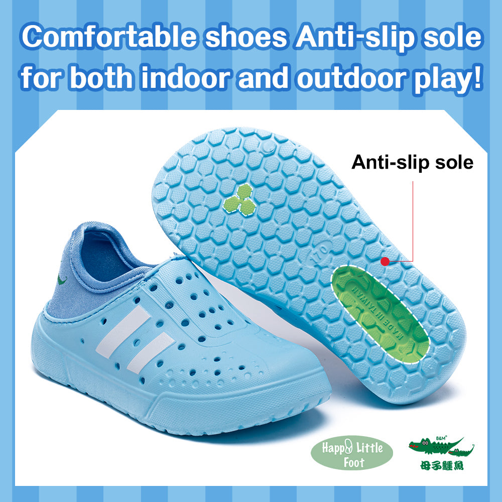 Taiwan B&M 母子鳄鱼 Kids outdoor water play shoes BD 6052 (Highly recommended product)