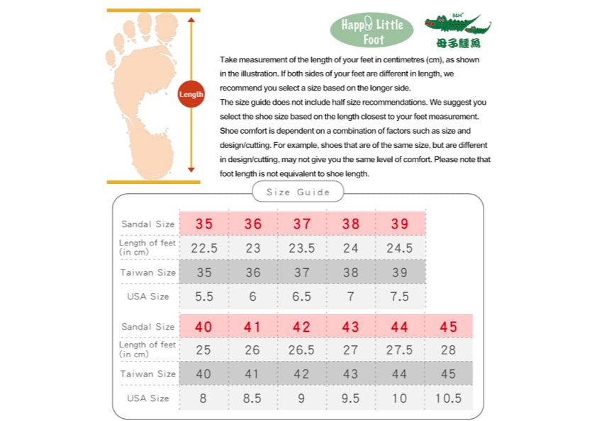 Taiwan B&M 母子鳄鱼 Modern sandals suitable for outdoor activities BFF 5805