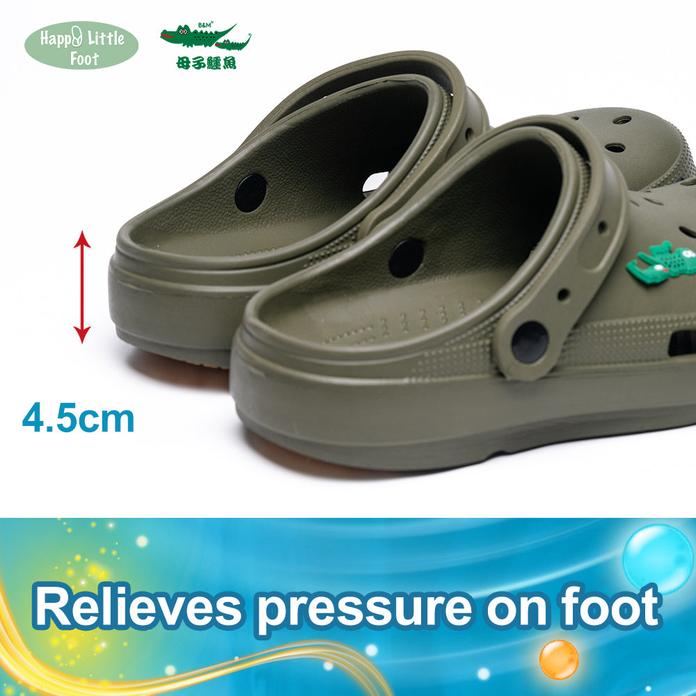 Taiwan B&M 母子鳄鱼 Perfect slip-on sandals for casual wear BGM 5353