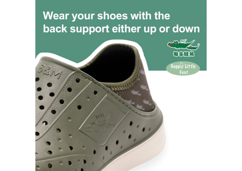 Taiwan B&M 母子鳄鱼 Light weight chic Shoes BGP7342