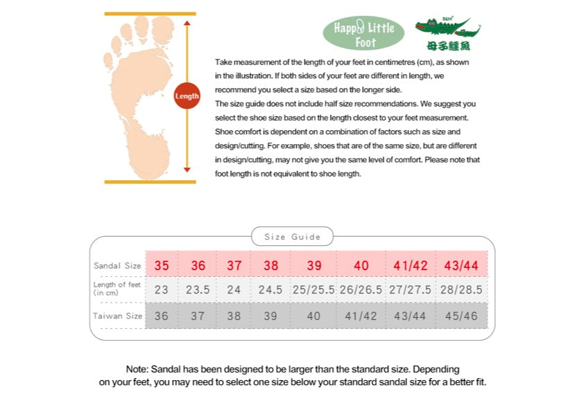 Taiwan B&M 母子鳄鱼 Running Y Sandals BN 520 (Highly recommended and award winning product)