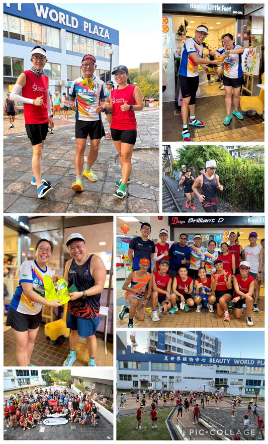 Happy Little foot x SGRC run 🏃‍♂️🏃‍♀️