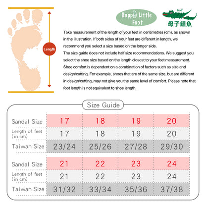 Taiwan B&M Kids casual water-resistant sandals BAL 6112