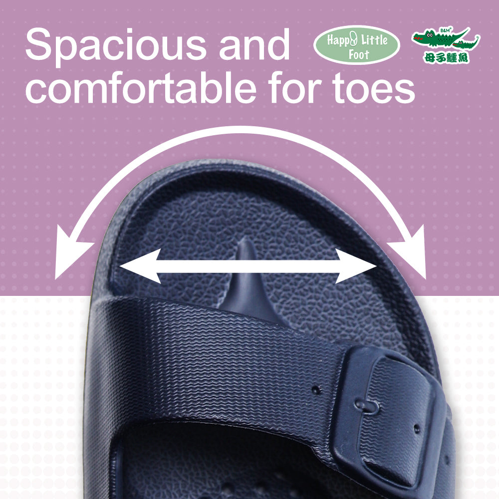 Taiwan B&M 母子鳄鱼 Two-colour tone sandals for casual wear BCU 5829 (Highly recommended product)