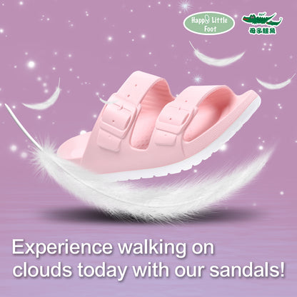 Taiwan B&M 母子鳄鱼 Two-colour tone sandals for casual wear BCU 5829 (Highly recommended product)