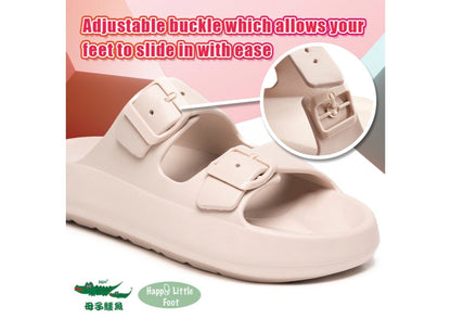 Taiwan B&M 母子鳄鱼 Light weight fashionable casual slides BD 5700