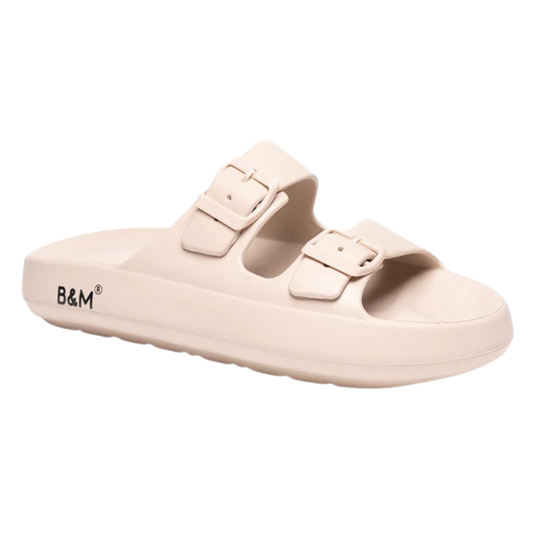 Taiwan B&M 母子鳄鱼 Light weight fashionable casual slides BD 5700