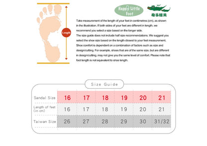 Taiwan B&M 母子鳄鱼 Kids outdoor water play shoes BD 6052 (Highly recommended product)