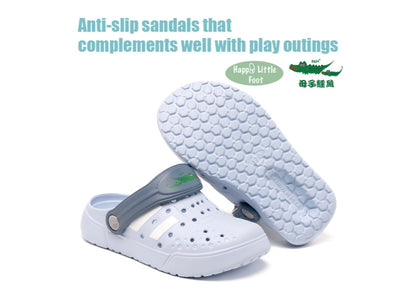 Taiwan B&M 母子鳄鱼 Kids functional light weight sandals BD 6064