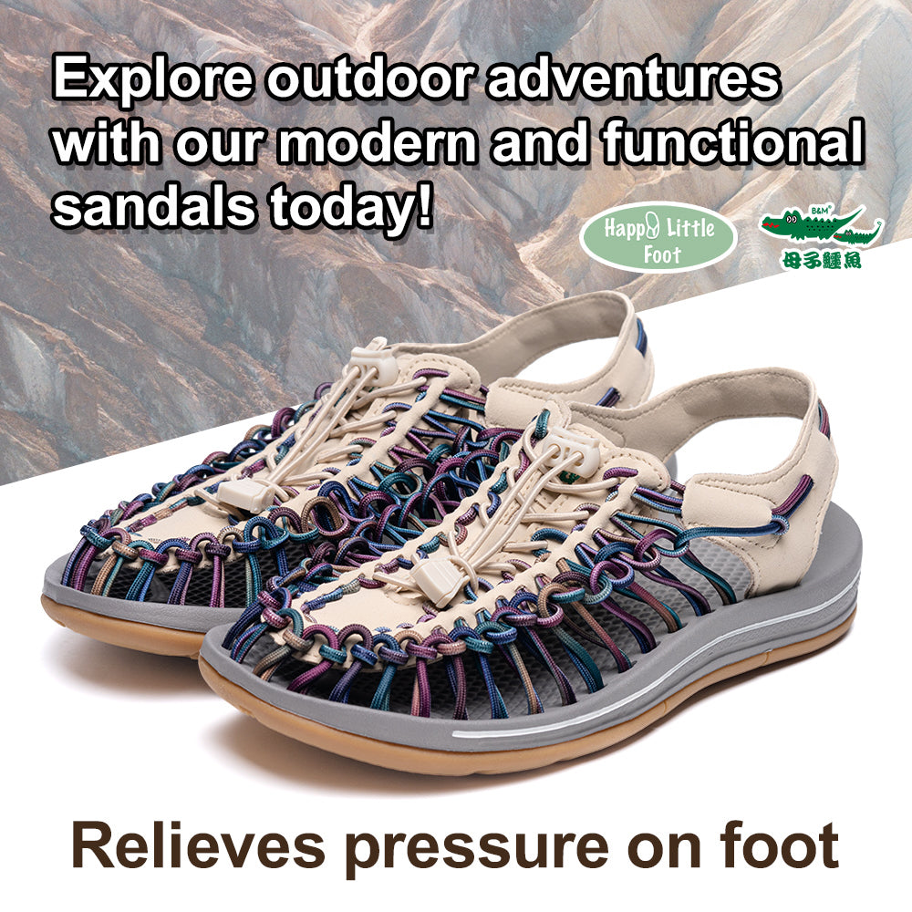 Taiwan B&M 母子鳄鱼 Modern sandals suitable for outdoor activities BFF 5805