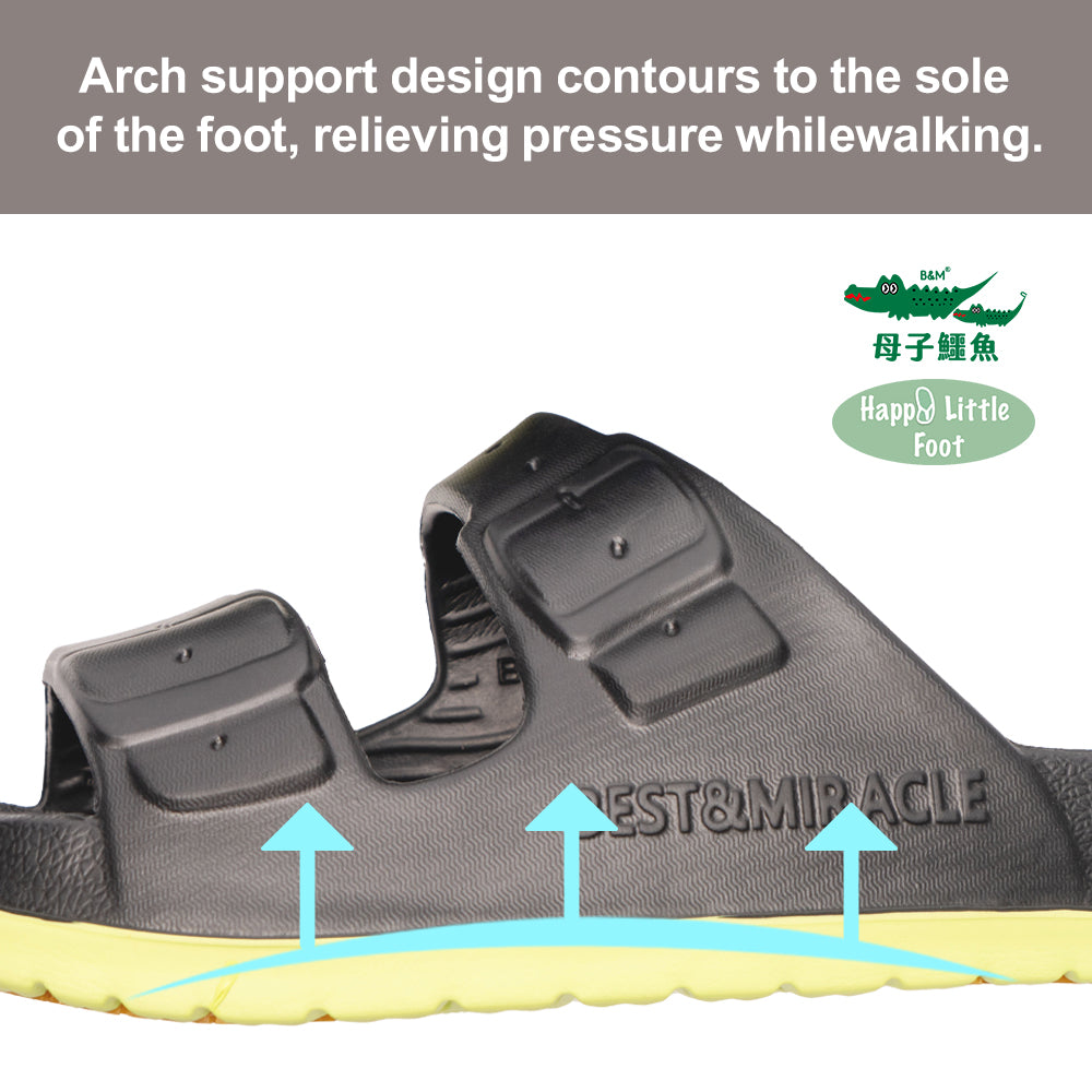 Casual Two-toned Anti-slip Arch Support Sandals BGM 5361