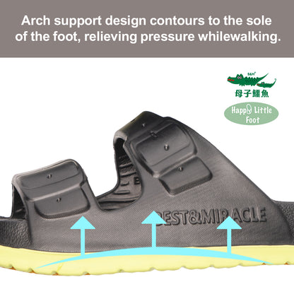 Casual Two-toned Anti-slip Arch Support Sandals BGM 5361