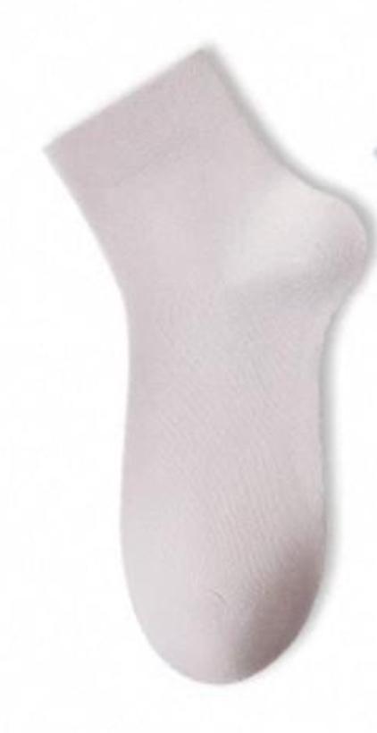 Ladies pastel colour breathable soft cotton socks