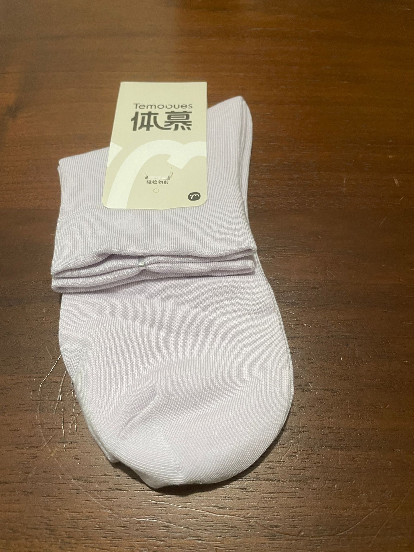 Ladies pastel colour breathable soft cotton socks