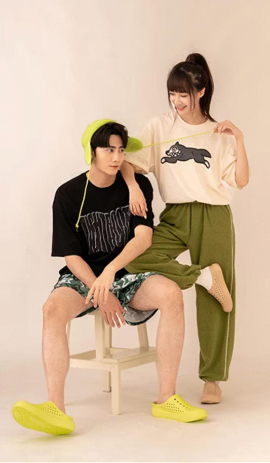 Taiwan B&M 母子鳄鱼 Light weight breathable shoes BCU 5206